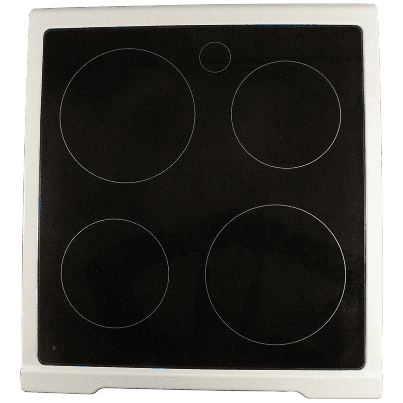 Стеклокерамическая поверхность для электрической плиты Leran ECH 3606 W - широкий ассортимент фото1